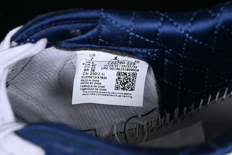 All categories Air Jordan Jordan series basketball shoes Air Jordan 1 Low Z version Air Jordan 1 Low OG AJ1 Joe 1 white blue yellow hook burst pattern low-top cultural casual sneakers CZ0790-103